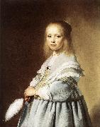 Girl in a Blue Dress wer VERSPRONCK, Jan Cornelisz